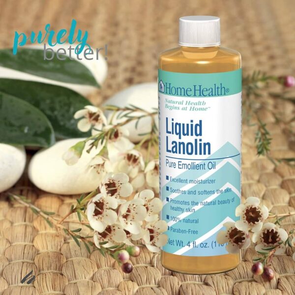 Home Health Liquid Lanolin, 4 Ounce